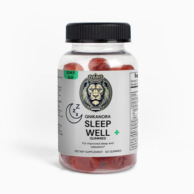 GNIKANORA Sleep Well Gummies (Adult)