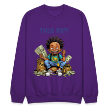 SBB Thug Rats Crewneck Sweatshirt - purple