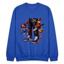 SBB Chucky On My Chain Crewneck Sweatshirt - royal blue