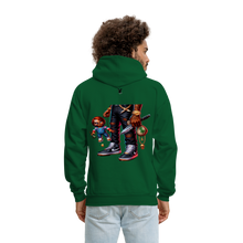 SBB Checky Men's Hoodie - forest green