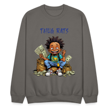 SBB Thug Rats Crewneck Sweatshirt - asphalt gray