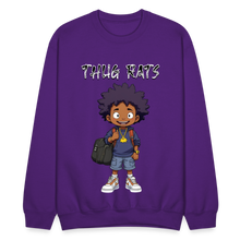 SBB Thug Rats Crewneck Sweatshirt - purple