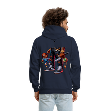 SBB Checky Men's Hoodie - navy