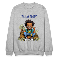 SBB Thug Rats Crewneck Sweatshirt - heather gray