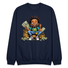 SBB Young Money Bag Crewneck Sweatshirt - navy