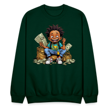 SBB Young Money Bag Crewneck Sweatshirt - forest green