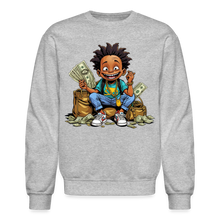 SBB Young Money Bag Crewneck Sweatshirt - heather gray