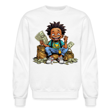 SBB Young Money Bag Crewneck Sweatshirt - white