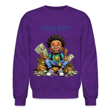 SBB Thug Rats Crewneck Sweatshirt - purple