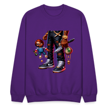 SBB Chucky On My Chain Crewneck Sweatshirt - purple