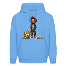 SBB Checky Men's Hoodie - carolina blue