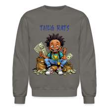 SBB Thug Rats Crewneck Sweatshirt - asphalt gray