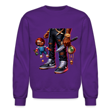 SBB Chucky On My Chain Crewneck Sweatshirt - purple