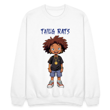 SBB Thug Rats Crewneck Sweatshirt - white