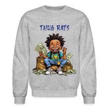 SBB Thug Rats Crewneck Sweatshirt - heather gray