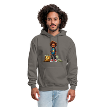 SBB Checky Men's Hoodie - asphalt gray