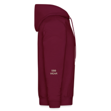 SBB Checky Men's Hoodie - burgundy