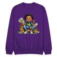 SBB Young Money Bag Crewneck Sweatshirt - purple