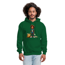 SBB Checky Men's Hoodie - forest green