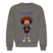 SBB Thug Rats Crewneck Sweatshirt - asphalt gray