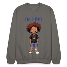 SBB Thug Rats Crewneck Sweatshirt - asphalt gray