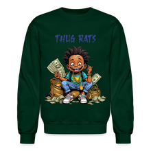 SBB Thug Rats Crewneck Sweatshirt - forest green