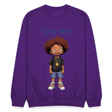 SBB Thug Rats Crewneck Sweatshirt - purple