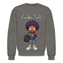 SBB Thug Rats Crewneck Sweatshirt - asphalt gray