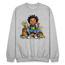 SBB Young Money Bag Crewneck Sweatshirt - heather gray