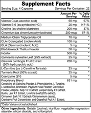 GNIKANORA Super Fat Burner with MCT