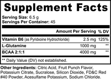 GNIKANORA BCAA Shock Powder (Fruit Punch)