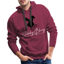 SBB logo Men’s Premium Hoodie - burgundy