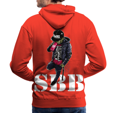 SBB logo Men’s Premium Hoodie - red