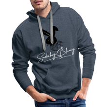 SBB logo Men’s Premium Hoodie - heather denim