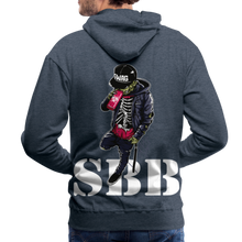 SBB logo Men’s Premium Hoodie - heather denim