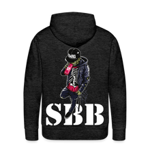 SBB logo Men’s Premium Hoodie - charcoal grey