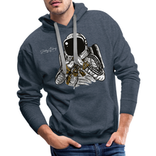 SBB spaceman Men’s Premium Hoodie - heather denim