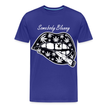 SBB weed lips Men's Premium T-Shirt - royal blue