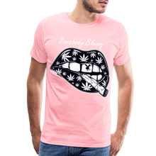 SBB weed lips Men's Premium T-Shirt - pink