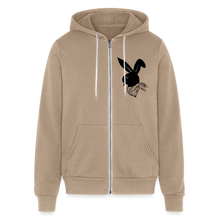 SBB Bella + Canvas Unisex Full Zip Hoodie - tan