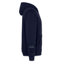 SBB Bella + Canvas Unisex Full Zip Hoodie - navy