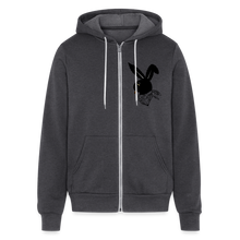 SBB Bella + Canvas Unisex Full Zip Hoodie - charcoal grey