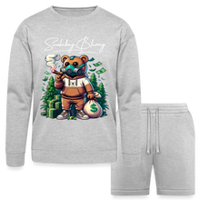 SBB Bella + Canvas Unisex Sweatshirt & Short Set - heather gray