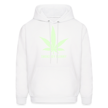 SBB Green Leaf Men's Hoodie - white