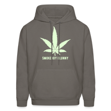 SBB Green Leaf Men's Hoodie - asphalt gray