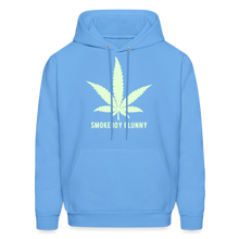 SBB Green Leaf Men's Hoodie - carolina blue