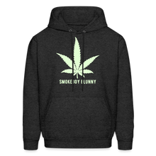 SBB Green Leaf Men's Hoodie - charcoal grey