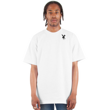 SBB GLOW PRINT Oversized Heavyweight T-Shirt - white