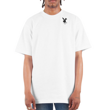 SBB GLOW PRINT Oversized Heavyweight T-Shirt - white