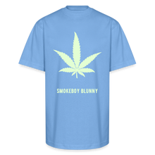 SBB GLOW PRINT Oversized Heavyweight T-Shirt - sky blue